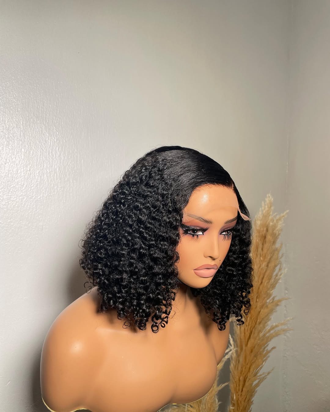 Burmese Curly Bob Wig